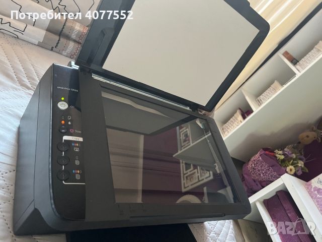Продавам цветен принтер/скенер Espon STYLUS SX105, снимка 1 - Принтери, копири, скенери - 45468651