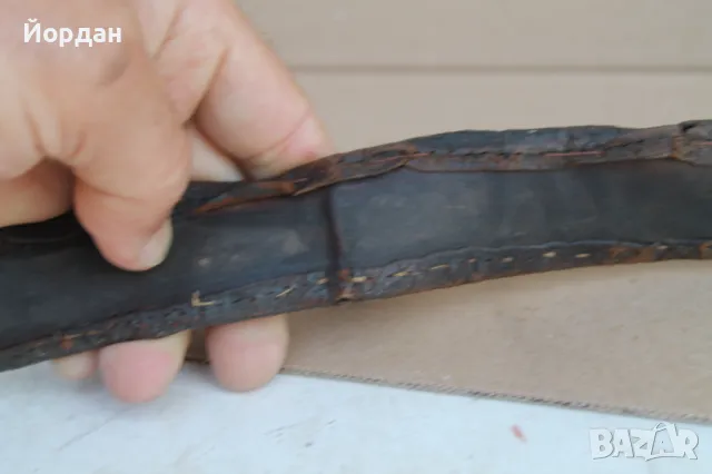 Колан с мъниста и кожа за народна носия, снимка 15 - Антикварни и старинни предмети - 50209863