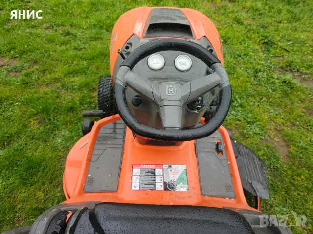 ТРАКТОРНА КОСАЧКА HUSQVARNA 21.КОНЯ. ПЕРФЕКТНА , снимка 12 - Градинска техника - 54295792