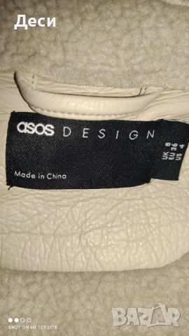 ново кожено яке на Asos, снимка 6 - Якета - 45370772