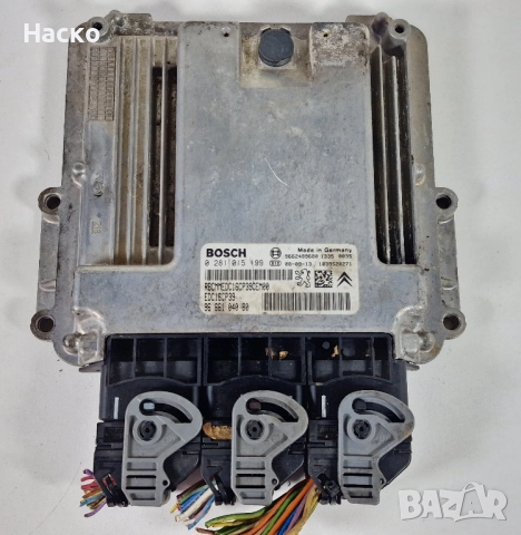 Компютър ECU 2.2 HDI Ситроен Citroen C5 Пежо 407 607 Peugeot 0281015199 9666104080 EDC16CP39