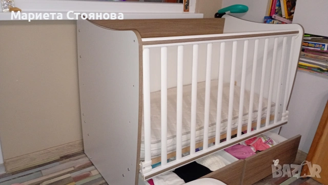 Бебешка кошара Лорели -Dream 126/74/93 см НОВА, снимка 4 - Кошарки - 54179717