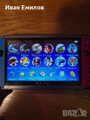 Игрова конзола X7 PLUS, снимка 5 - Други игри и конзоли - 53485388
