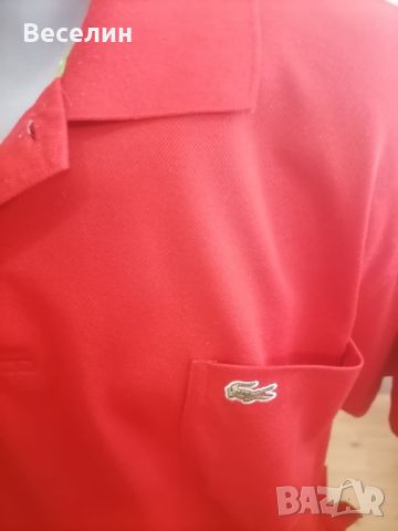 Оригинална Мъжка тениска Lacoste XXL , снимка 2 - Тениски - 45377933