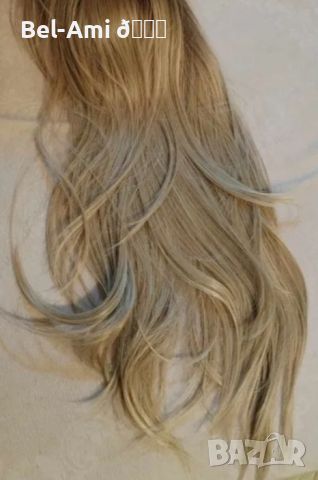 Дълго и гъсто тупе натурално русо , снимка 5 - Аксесоари за коса - 46066721