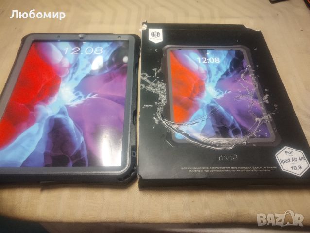 iPad 10.9 Водоустойчив калъф за iPad Air 5-то/4-то поколение, снимка 3 - Калъфи, кейсове - 46280728
