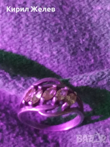 РАЗКОШЕН СКЪПОЦЕНЕН СРЕБЪРЕН ПРЪСТЕН СРЕБРО 925 с КРАСИВИ ЮВЕЛИРНО ФАСЕТИРАНИ КАМЪНИ ЦИТРИН 47531, снимка 17 - Пръстени - 50192737