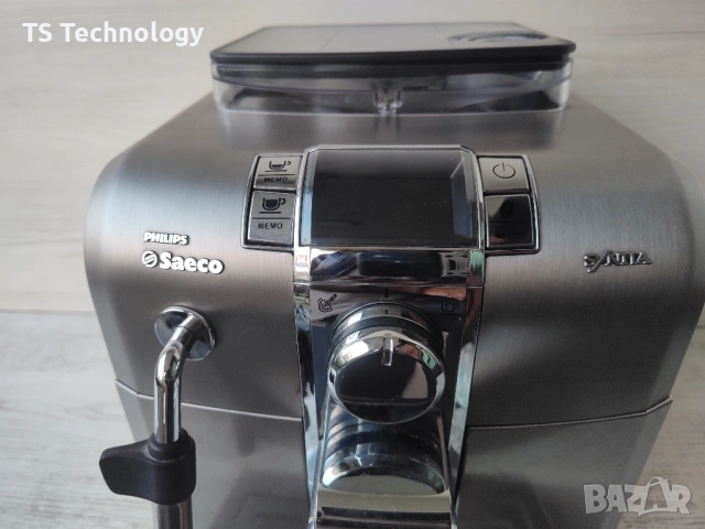 Кафеавтомат - робот Saeco SYNTIA inox - бяла, снимка 6 - Кафемашини - 53038911