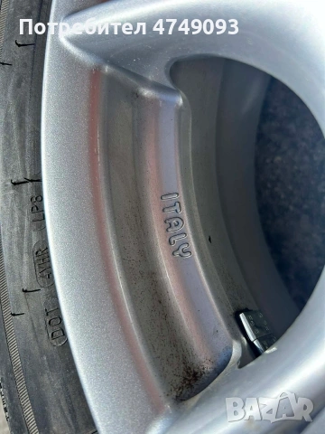 Алуминиеви джанти с гуми , снимка 6 - Гуми и джанти - 54247682