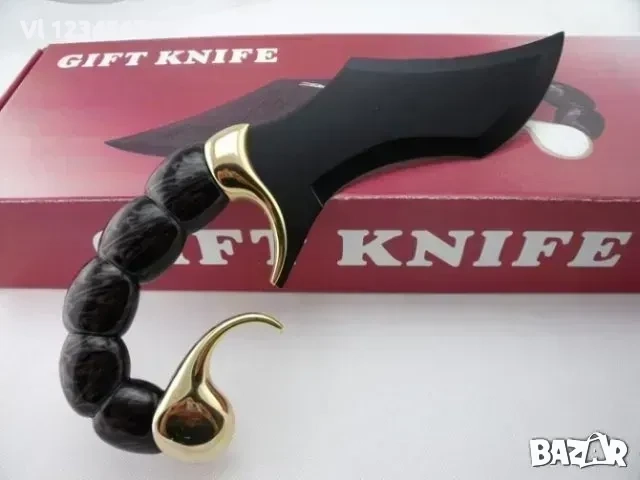 Колекционерски нож с форма и дизайн на Скорпион+стойка, снимка 2 - Колекции - 52777096