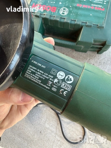 Bosch pws 9-125 ce ъглошлайф с обороти, снимка 5 - Ъглошлайфи - 52725151