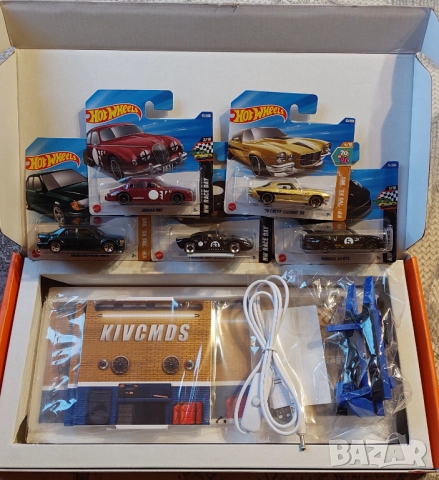 Светеща диорама 1/64 с 5 колички