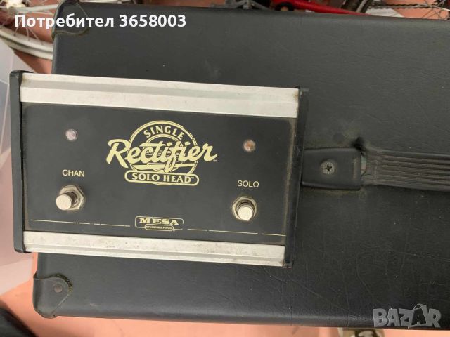 Mesa Boogie Single Rectifier Solo 50 (Series 2) с фуутсуич, снимка 3 - Китари - 46446876
