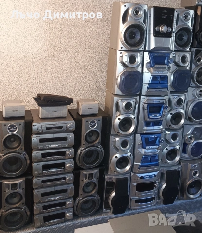 Аудио системи SONY - PANASONIC - AIWA- PHILIPS -JVC - SHARP - TECHNICS , снимка 12 - Аудиосистеми - 51622720