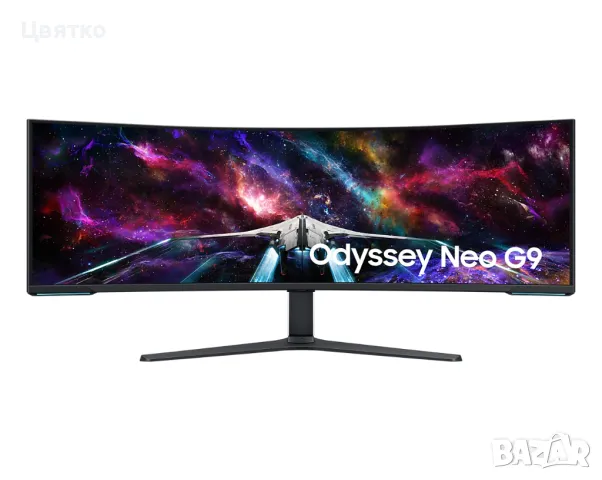 Монитор Samsung Odyssey Neo G9 49", снимка 1 - Монитори - 47118597