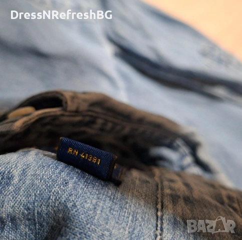 Мъжка дънкова риза Polo Ralph Lauren - Slim Fit, размер S, снимка 8 - Ризи - 53772901