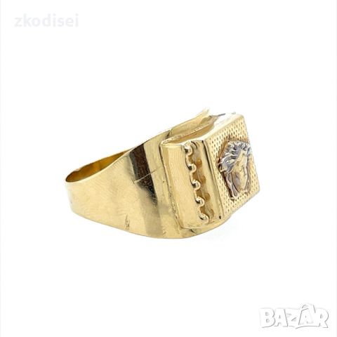 Златен дамски пръстен 4,71гр. размер:72 14кр. проба:585 модел:23914-4, снимка 3 - Пръстени - 46292441