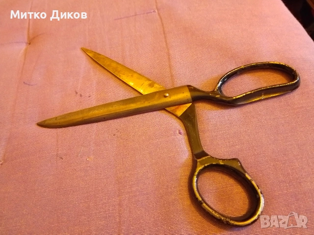 Ножица Трусетал Trusetal маркова немска винтидж перфектна 210мм на 105 мм острие, снимка 3 - Други - 53565057