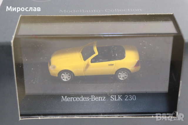 HERPA H0 1/87 MERCEDES BENZ SLK 230 КОЛИЧКА МОДЕЛ, снимка 3 - Колекции - 53566559