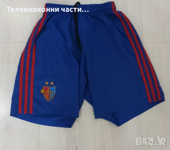 FC Basel 1893 оригинални футболни шорти къси гащи Adidas CE8717 размер S 2019 Базел