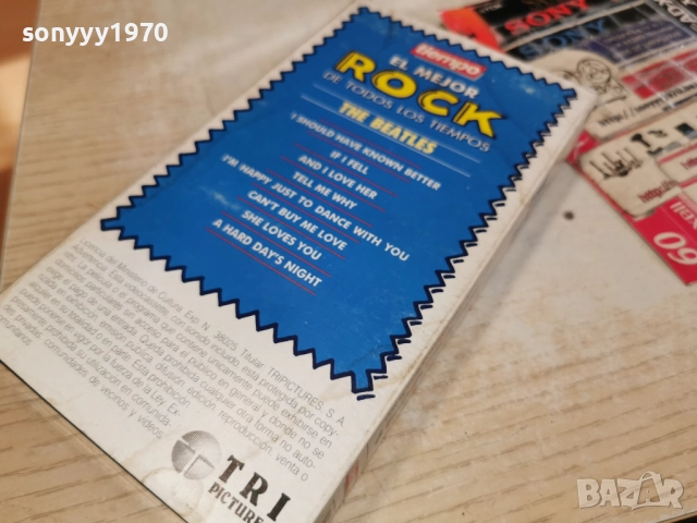 THE BEATLES-ORIGINAL VHS VIDEO TAPE 1912251601, снимка 12 - Други музикални жанрове - 52848661
