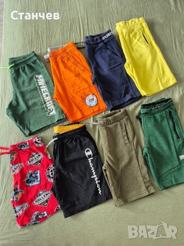 Лот от 8 къси панталони за ръст 140см, снимка 2 - Детски къси панталони - 51215471