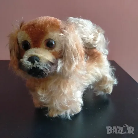 Колекционерска мека играчка Steiff Pekingese Peky Dog Germany, снимка 3 - Колекции - 48492450