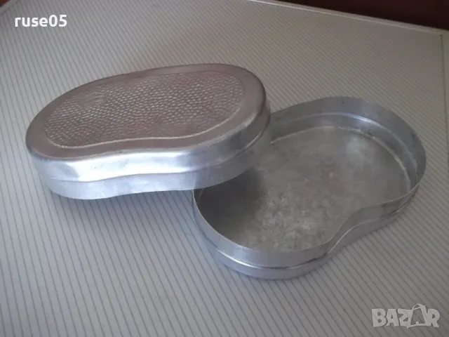 Кутия "ALUVA" за храна алуминиева от соца, снимка 5 - Кутии за храна - 50352032