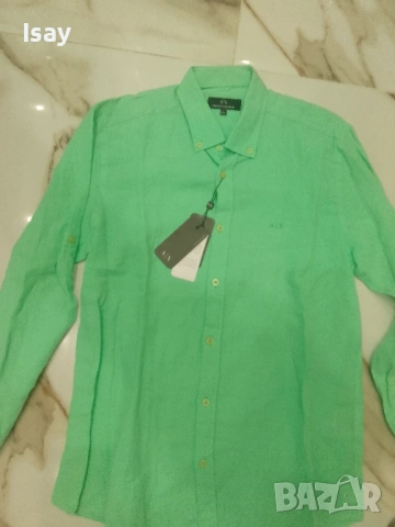 Мъжка риза Армани, снимка 2 - Ризи - 53918993