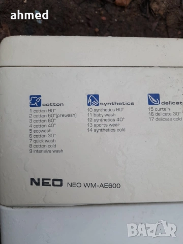 Люк за пералня NEO WM-AE600, снимка 4 - Перални - 53064190