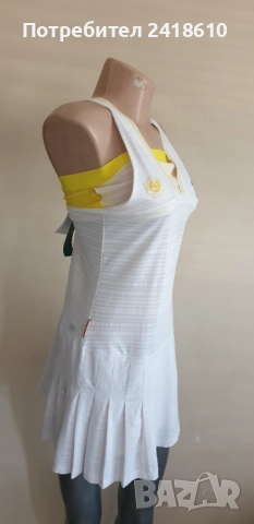 Lacoste X Roland Garros Stretch Ultra Dry Womens Dress Size 40 / M НОВО! ОРИГИНАЛ! Дамска Спортна Ро, снимка 9 - Спортни екипи - 51609870