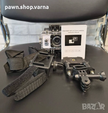 Екшън камера HD 1080P – напълно изправна и готова за приключения!, снимка 2 - Камери - 51166387