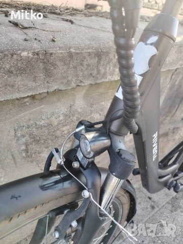 28 цола електрически велосипед с 7 скорости усилени капли амортисьори предни като нов , снимка 4 - Велосипеди - 53864904
