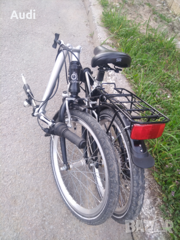 Сгъваемо алумимиево колело  марка: PROPHETE Сгъват се рамката, кормилото,седалката и педалите  7 ско, снимка 3 - Велосипеди - 45070090
