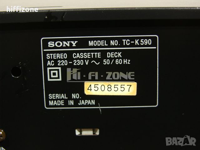 ДЕК  Sony tc-k590 /1 , снимка 8 - Декове - 46363883