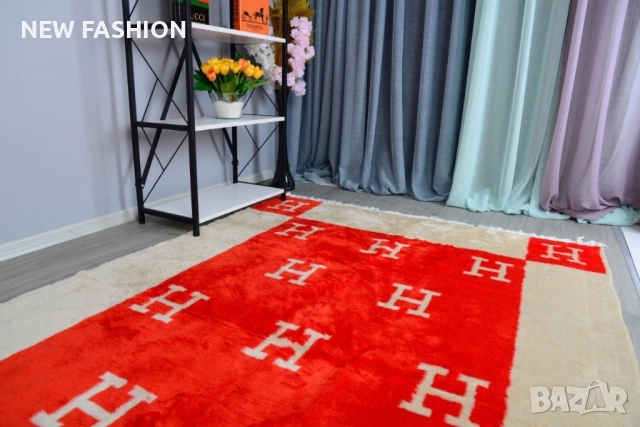 Килими ✨ LOUIS VUITTON ✨ HERMES ✨ VERSACE ✨, снимка 9 - Килими - 51444721