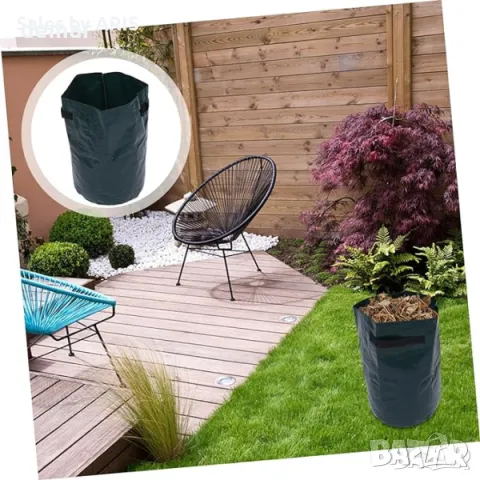 VANZACK Рециклируема торба за градина - За отпадъци, листа, боклуци, снимка 2 - Други стоки за дома - 50034924