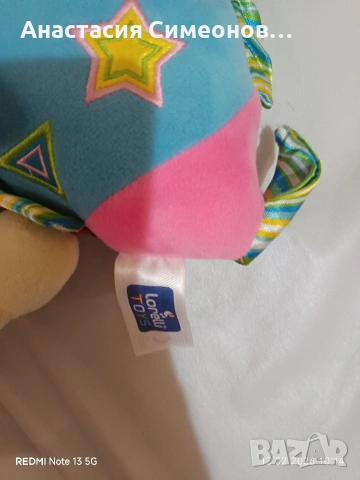 Lorelli - Музикална играчка 'Пъстроцветна рибка', снимка 2 - Музикални играчки - 53450205