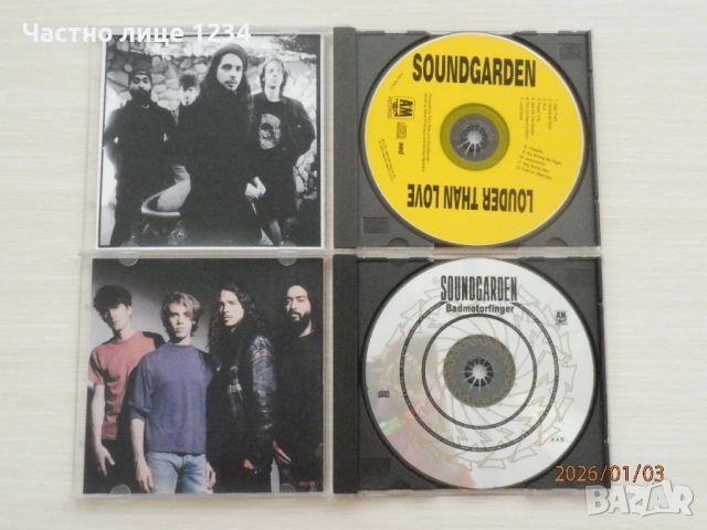 Soundgarden - 1989 - 1991 / Pearl Jam - Hit Collection / Rocks Off, снимка 4 - CD дискове - 51348257