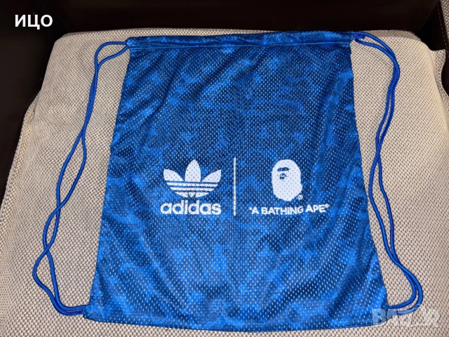 Нови обувки на ADIDAS STAN SMITH BAPE ABC CAMO, снимка 8 - Спортни обувки - 52486121