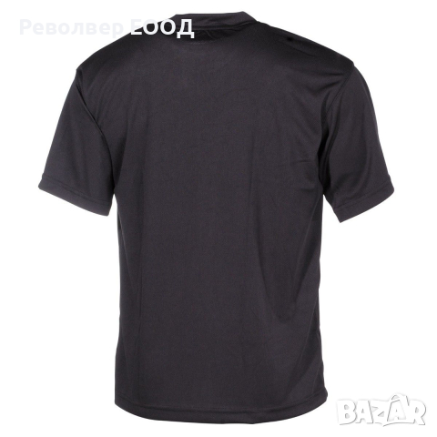 Тениска Tactical черна MFH, снимка 2 - Екипировка - 45052527