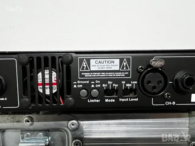 Palmer Macht 402 power amp for electric guitar, снимка 7 - Китари - 46935555