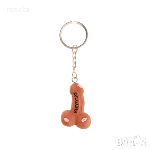 Ключодържател Пенис, Керамика, 4.5 см, снимка 1