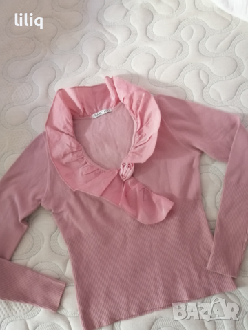 Francy & co оригинална вълнена блуза, снимка 4 - Блузи с дълъг ръкав и пуловери - 44949101