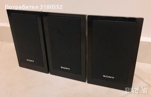 SONY-3 ohms тонколони от домашно кино, снимка 2 - Тонколони - 49084722