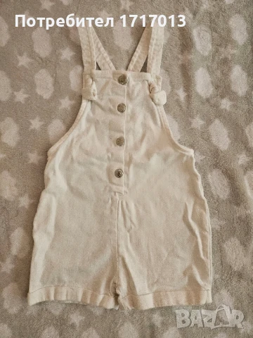 Дънков гащеризон LC Waikiki – размер 98-104, снимка 2 - Детски къси панталони - 50857386