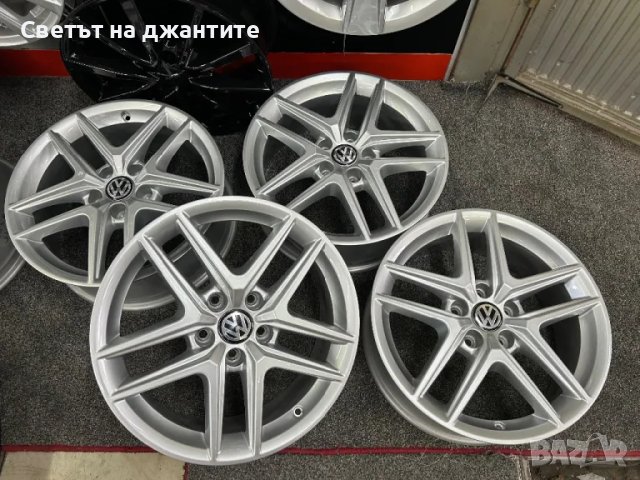 Джанти 17 Цола Audi A4 Allroad Q2 Q3 VW Passat Tiguan Golf Skoda Original , снимка 6 - Гуми и джанти - 46818602