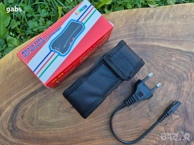 Компактен електрошок WS 618 TYPE, снимка 5 - Екипировка - 51732253