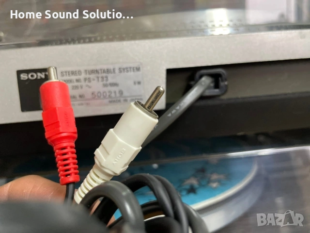 SONY PS-T33 FULLY AUTOMATIC/DIRECT DRIVE, снимка 15 - Грамофони - 53195710