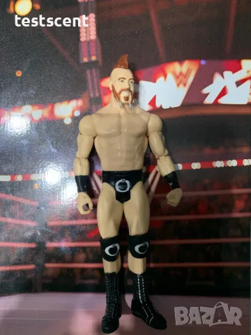 Екшън фигура WWE Sheamus Шеймъс Celtic Warrior Mattel Basic Series играчка figure, снимка 4 - Колекции - 48507270